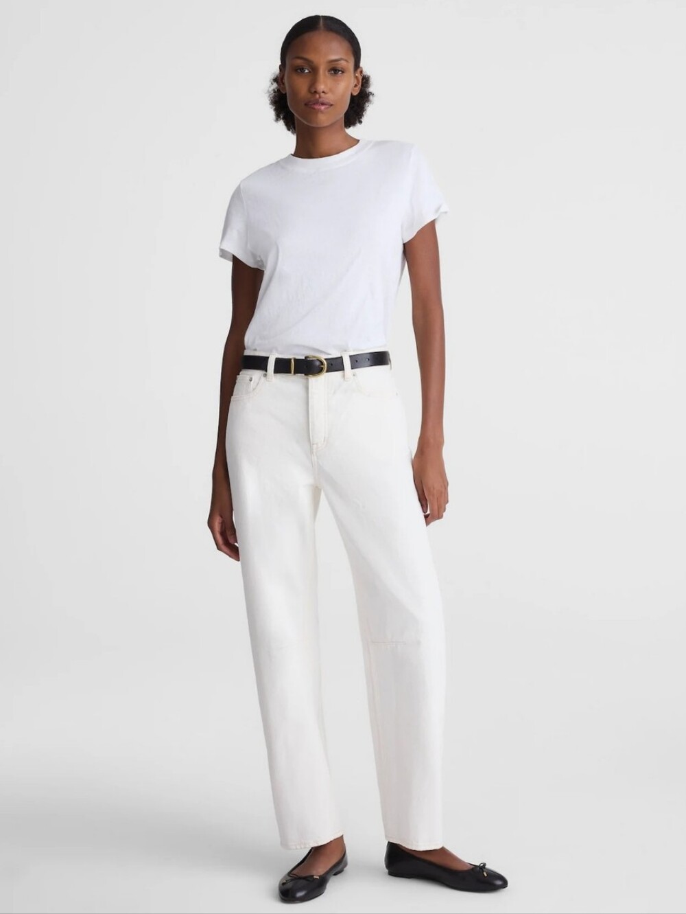 Madewell Darted Barrel-Leg Jean - - Picture 2 of 8